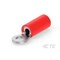 Te Connectivity Ring Terminal, #4 Stud Size, 22 AWG, 600 V, Vinyl, PVC Insulated, Red 8-34141-1 - alternate 1